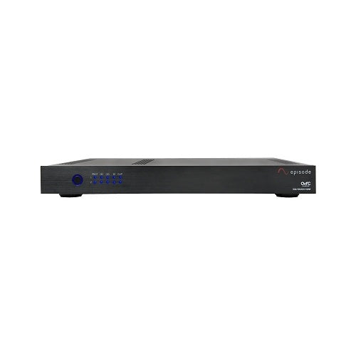 Episode ESA-70V2CH-150W 70V IP Amplifier 150W 2-Channel
Black electronic device with 'Episade' branding on a white background