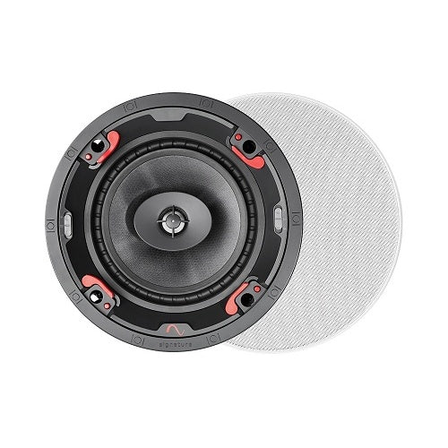 Episode Signature SIG-78-IC 8" In-Ceiling Premium Speaker
An 8-inch Episode Signature in-ceiling premium speaker with a honeycomb fiberglass woofer and titanium tweeter, featuring a black and red color scheme.
