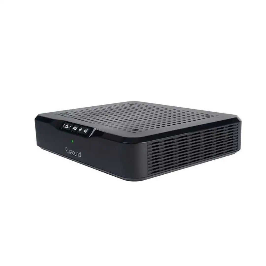 Russound MBX-PRE WiFi Multi-Room Hi-Res Audio Streaming Player Front white background