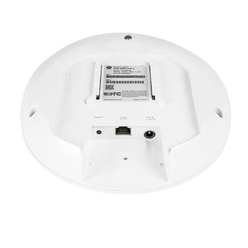 Araknis AN-530-AP-I Wi-Fi 7 Indoor Access Point Tri-Band 10GbE
White electronic device with labels and ports on a white background