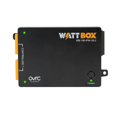 WattBox WB-150-IPW-1B-2 Wi-Fi Smart 2-Outlets IP Power Strip Top View