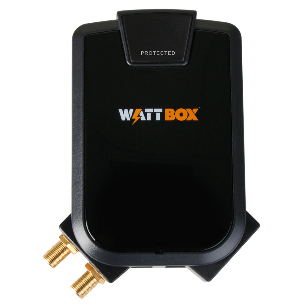 WattBox WB-200-3RWT Coax 3-Outlet Rotating Surge Protector Wall Tap