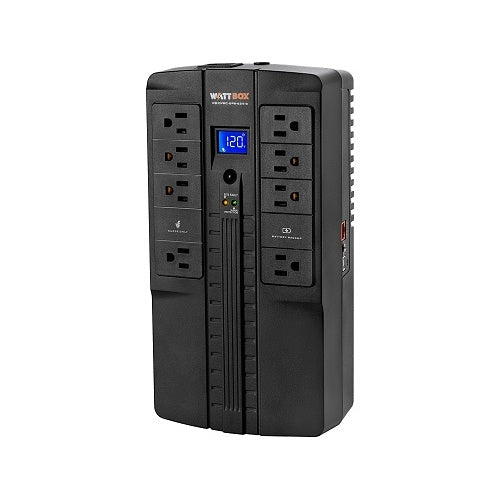 WattBox Smart UPS 850VA 8-Outlet Surge Protection Power Supply