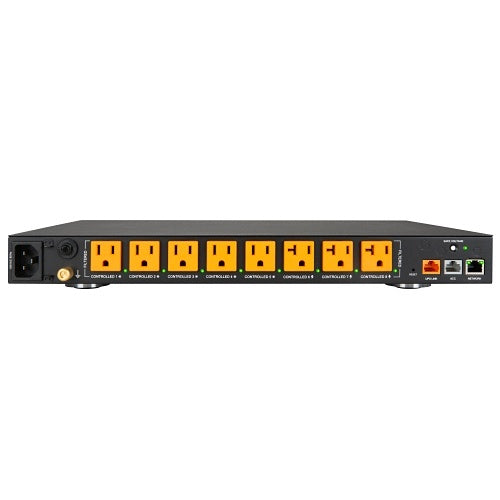 WattBox WB-820CH1U-IPVM-8 1U 8-Outlet IP OvrC Power Conditioner Back