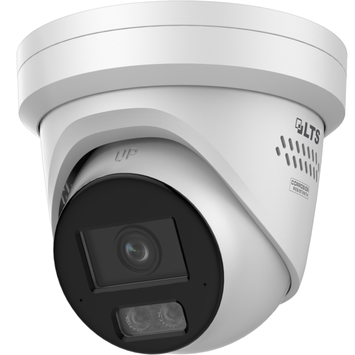 LTS LTCMIP3CD82WI-28LAISP 8MP AI Hybrid Light Turret Camera Right view